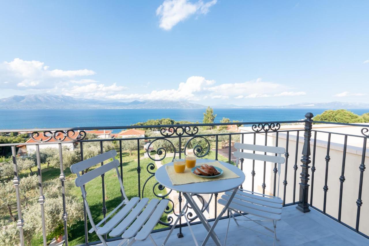 Villa Kalamos / Sea View And Pool Nearby Athens Luaran gambar