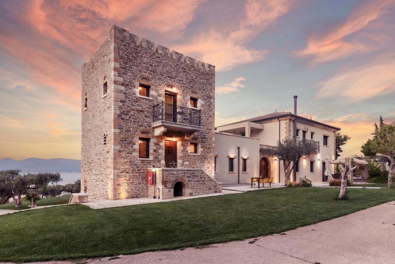 Villa Kalamos / Sea View And Pool Nearby Athens Luaran gambar
