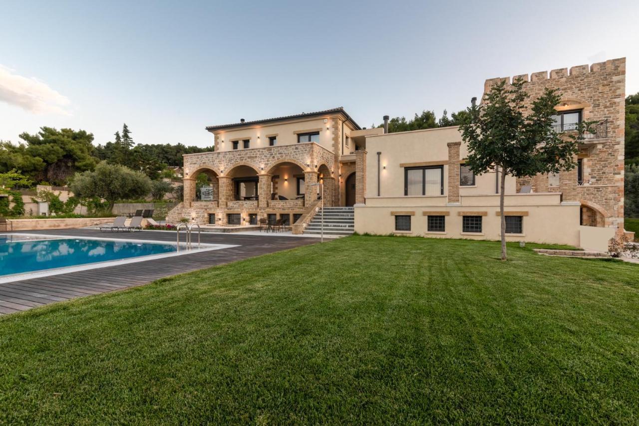 Villa Kalamos / Sea View And Pool Nearby Athens Luaran gambar