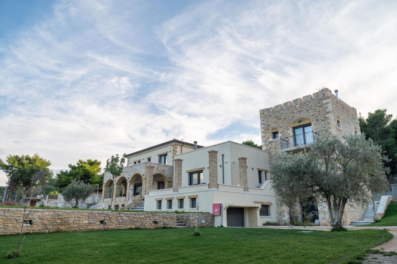 Villa Kalamos / Sea View And Pool Nearby Athens Luaran gambar
