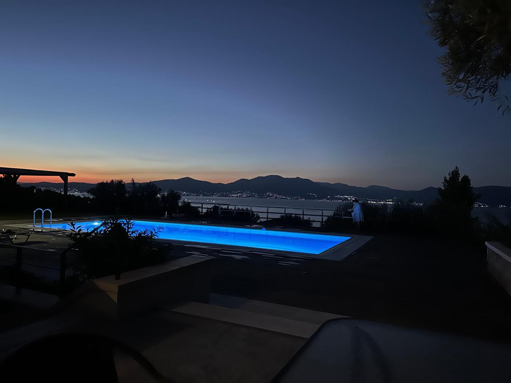 Villa Kalamos / Sea View And Pool Nearby Athens Luaran gambar
