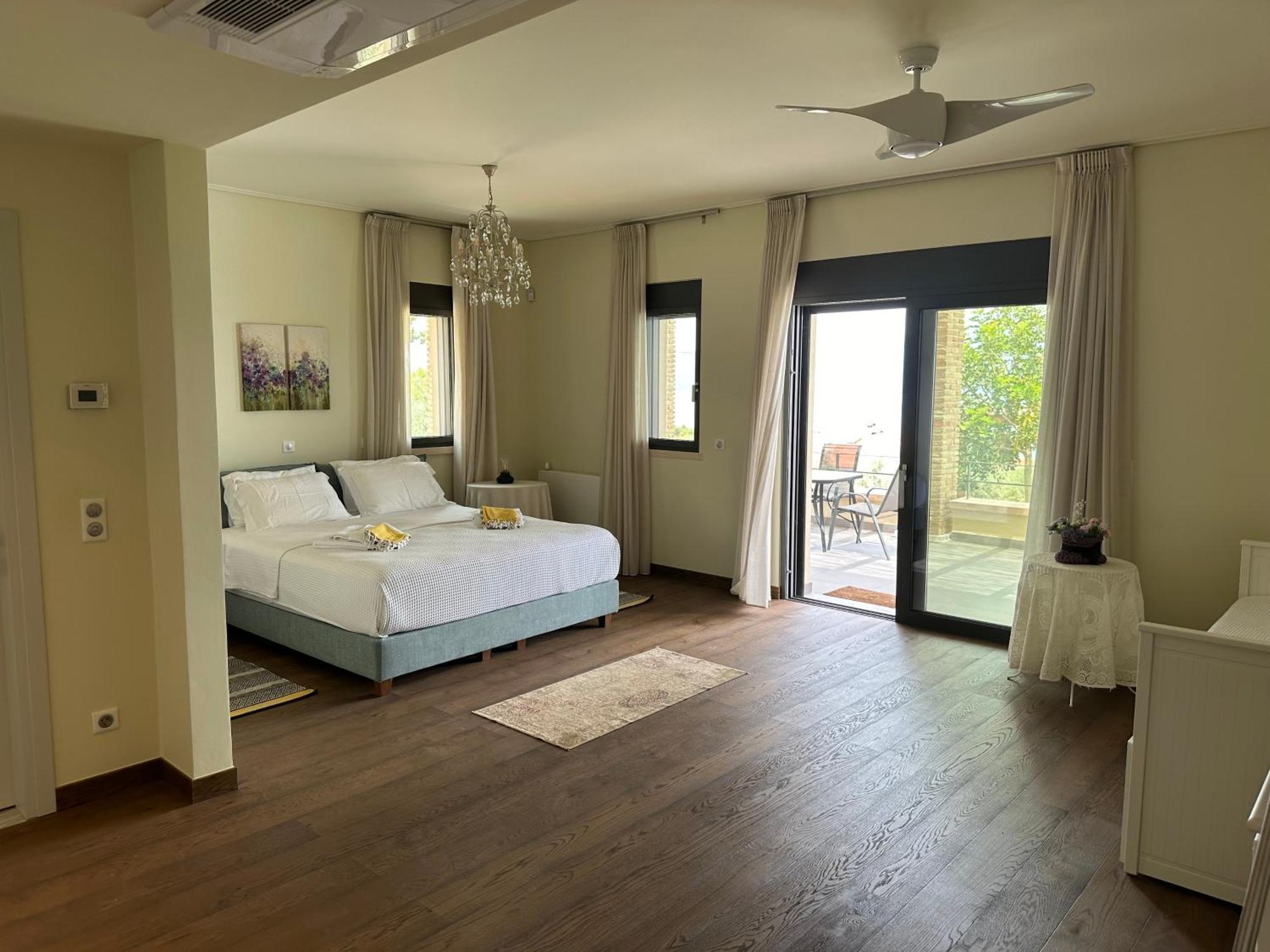 Villa Kalamos / Sea View And Pool Nearby Athens Luaran gambar
