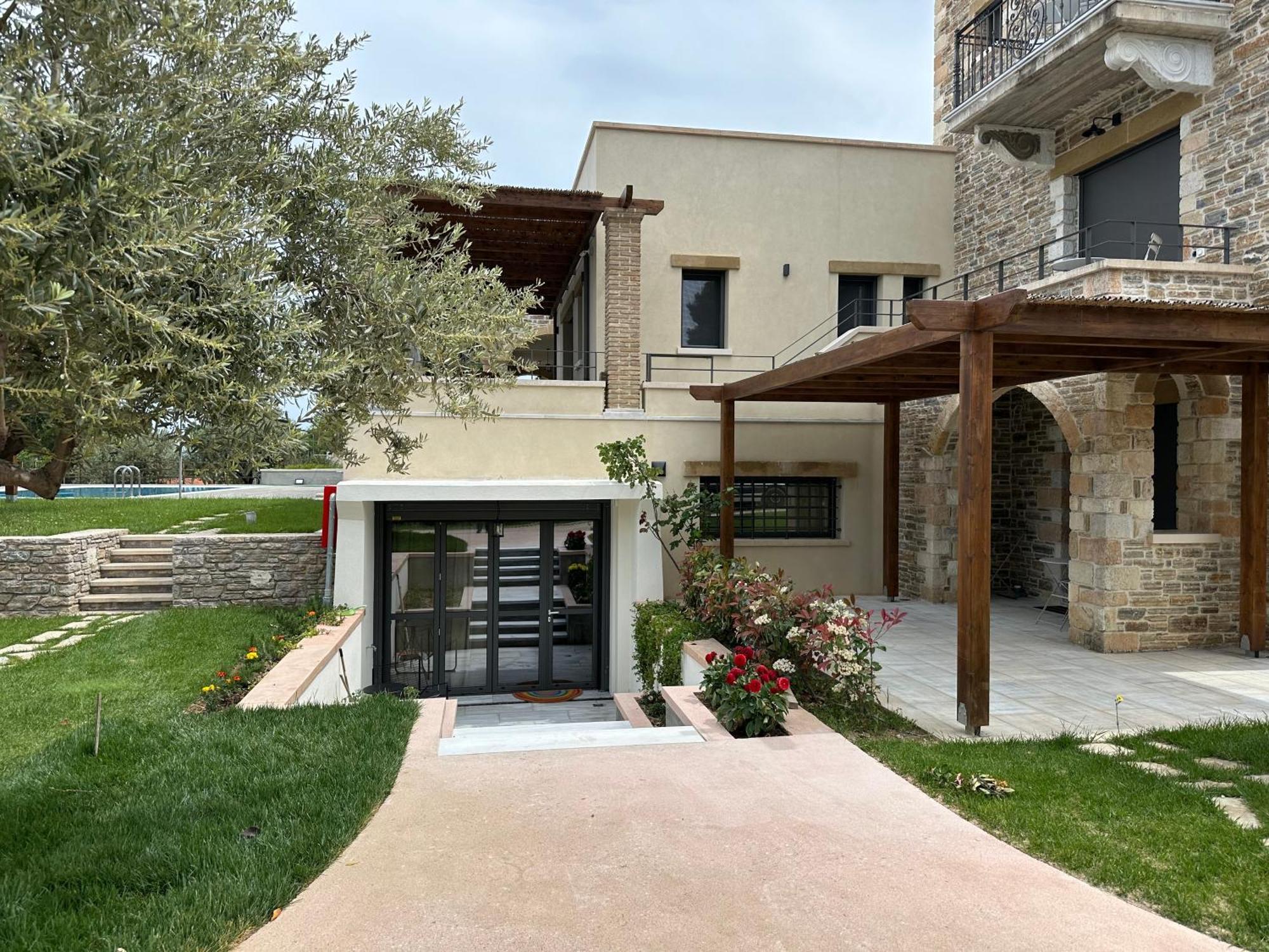 Villa Kalamos / Sea View And Pool Nearby Athens Luaran gambar