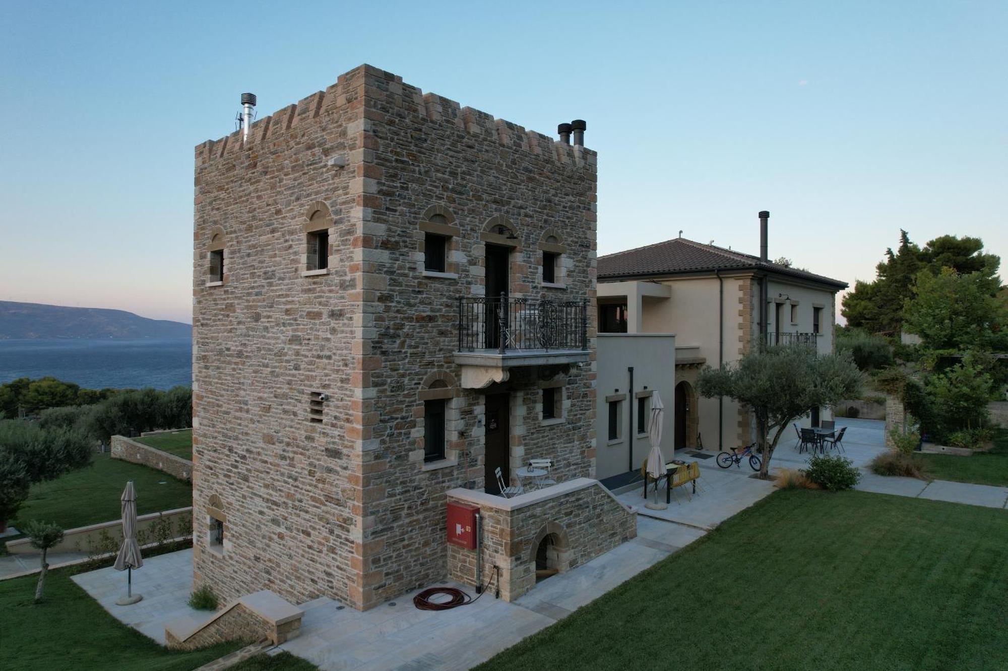 Villa Kalamos / Sea View And Pool Nearby Athens Luaran gambar