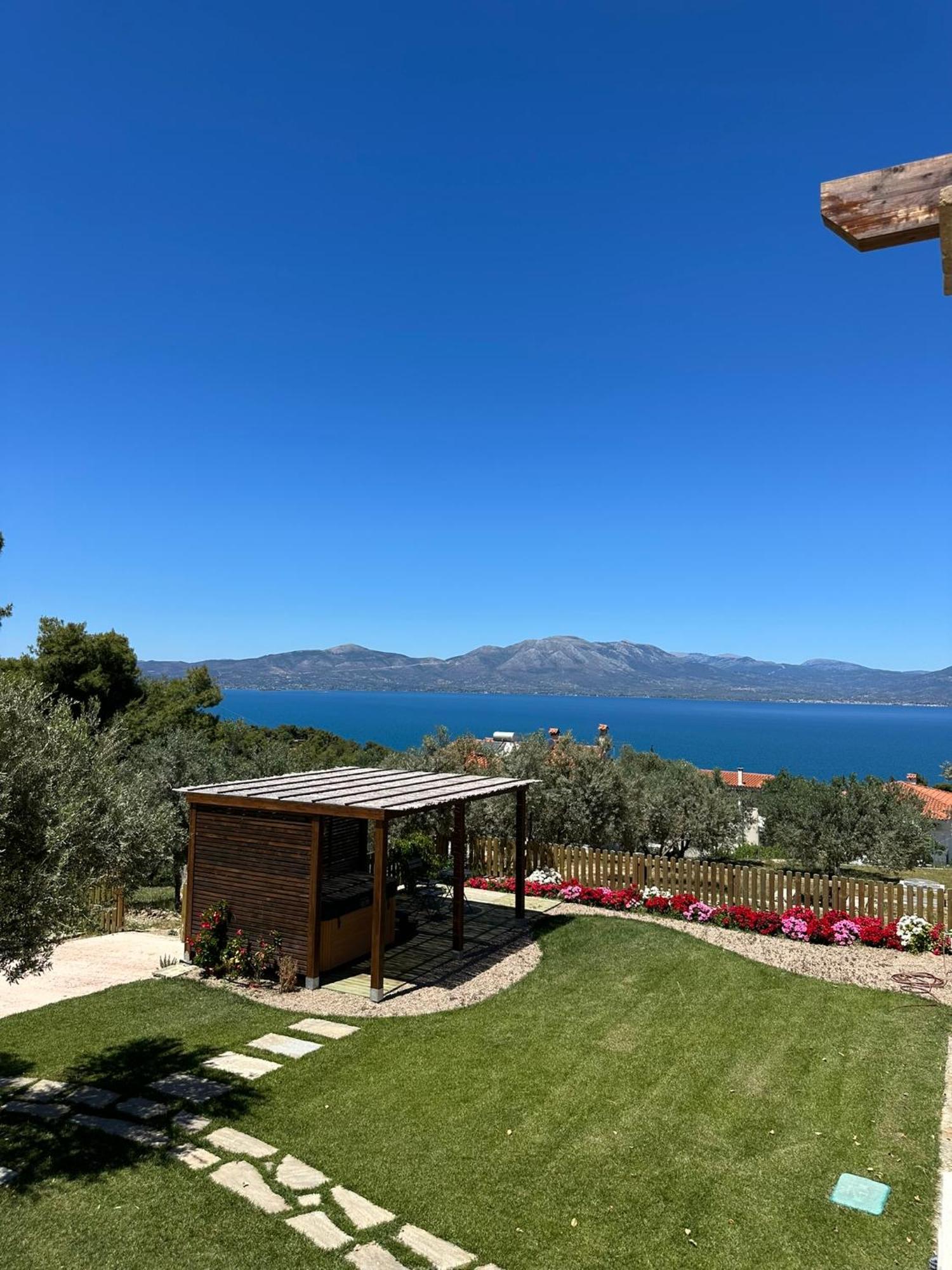 Villa Kalamos / Sea View And Pool Nearby Athens Luaran gambar